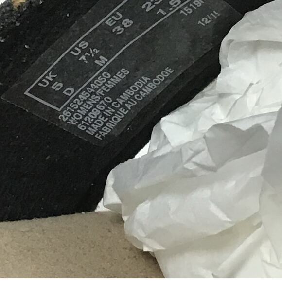 NEW Clarks Declan Flo Women's Slide Sandals Tan Nubuck Leopard Animal 7.5 7 1/2 - Picture 11 of 14